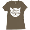Crazy Cat Lady Ladies Fitted T-Shirt