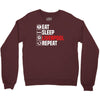 eat sleep liverpool Crewneck Sweatshirt