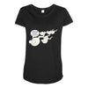 funny rude sperm bj ideal birthday gift or presen Maternity Scoop Neck T-shirt