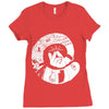 aw snap! Ladies Fitted T-Shirt