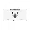 Scorpion License Plate
