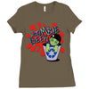 zombie geek Ladies Fitted T-Shirt