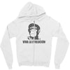 viva la evolucion Zipper Hoodie