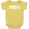 brooklyn city skyline silhouette Baby Bodysuit