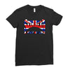 skinhead union jack, ideal birthday gift or present Ladies Fitted T-Shirt