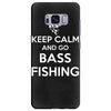 keep calm bass fishing Samsung Galaxy S8 Plus