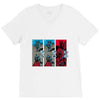 rock, paper, dragon V-Neck Tee