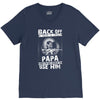Back Off I Have A Crazy Papa And I am not Afraid To Use Him V-Neck Tee