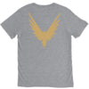 Maverick Gold Print V-Neck Tee