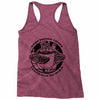 given enough coffee i could rule the world white Racerback Tank