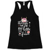 Though She Be But Little She Is Fierce Racerback Tank