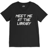 meet me at the library V-Neck Tee