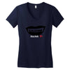 smile Women's V-Neck T-Shirt