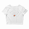 Woman of Equality Crop Top