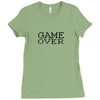 game over Ladies Fitted T-Shirt