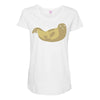 anjing laut Maternity Scoop Neck T-shirt
