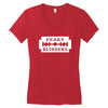 peaky blinders razor blade mens Women's V-Neck T-Shirt