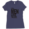 real men love walrus funny Ladies Fitted T-Shirt