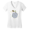 little fresh prince Women's V-Neck T-Shirt