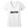 plan simple Women's V-Neck T-Shirt