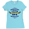 papa   vater   opa Ladies Fitted T-Shirt