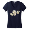 albert einstein Women's V-Neck T-Shirt