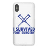 I Survived Foot Surgery iPhoneX