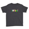 softball neon rhinestud Youth Tee