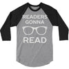 reading pun humor 3/4 Sleeve Shirt