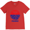 pizza for prez V-Neck Tee