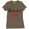 kisses Ladies Fitted T-Shirt