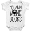melanin wine books Baby Bodysuit