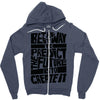 The Best Way to Predict the Future Is To Create It Zipper Hoodie
