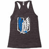 wings of freedom Racerback Tank