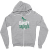 Daddy Saurus Zipper Hoodie