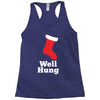 well hung Racerback Tank