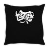 trag&ouml;die theater Throw Pillow