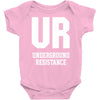 underground resistence Baby Onesie