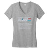 life lessons from g.i Women's V-Neck T-Shirt