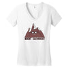 mount cleverest Women's V-Neck T-Shirt