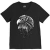 eagle ornate V-Neck Tee