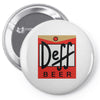 duff parody deff Pin-back button