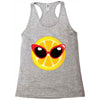 Lemon with Disco Glasses Racerback Tank