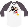 zombie mickey 3/4 Sleeve Shirt