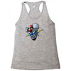 king of the titans Racerback Tank