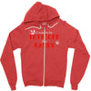 kid's tattooed daddy Zipper Hoodie