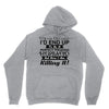 i never dreamed i'd end up to be a perfect freaking husband but here i Unisex Hoodie