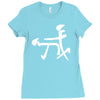 unisex funny graphic Ladies Fitted T-Shirt