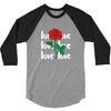 Love Rose 3/4 Sleeve Shirt
