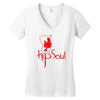 hipsoul Women's V-Neck T-Shirt